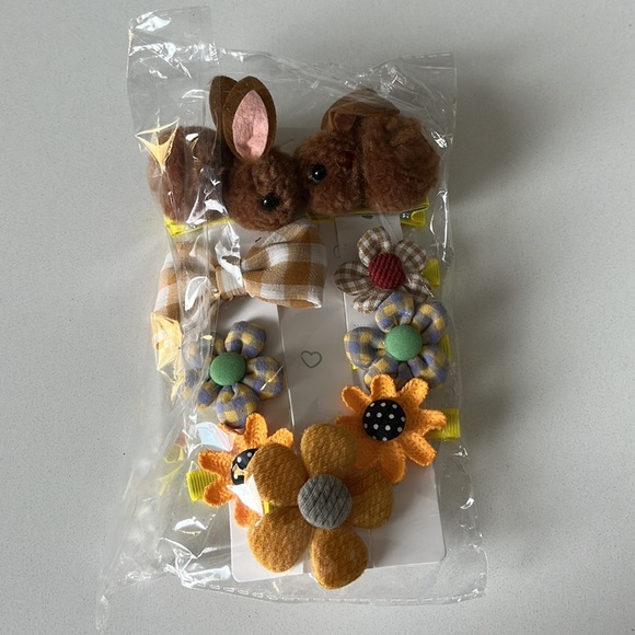 Girls Bunny 🐰 Hair accessories 9pcs - Picture 8 of 8